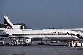 Un Lockheed L-1011 TriStar de Delta Air Lines similaire à celui impliqué dans l'incident.