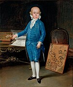 Retrato de Luis María de Borbón y Vallabriga, niño, 1783, de Francisco de Goya.