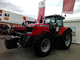 MF 7620 DynaVT auf der Agrarmesse Promurski Sejem