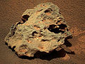 2009年10月13日，「機遇號」探測車觀察到的火星「麥基諾島」。