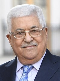 Palestinian President Mahmoud Abbas. Mahmoud Abbas May 2018.jpg