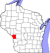 Localizacion de La Crosse Wisconsin