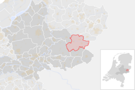 Locatie van de gemeente Berkelland (gemeentegrenzen CBS 2016)