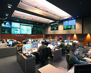 NORAD command center, Cheyenne Mountain, Color...