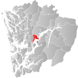 Strandebarm within Hordaland