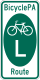 BicyclePA Route L marker