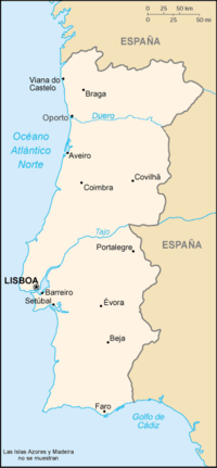 Miniatura para Portugal continental