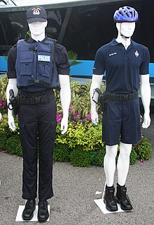 New uniforms of the Police Coast Guard on display at the Police Carnival 2006 Police Coast Guard Uniforms New.jpg