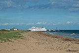 MV Queenscliffdocked, from the pier