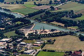 Blick auf Hafen Recke von Nordost