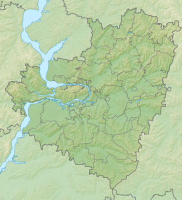 Location map Περιφέρεια Σαμάρα