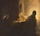 Rembrandt Christus in Emmaus