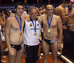 Stefan Mitrović (levo) na fajnal-foru Evrolige 2011.