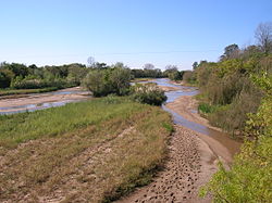 Река у Вилья-дель-Росарио