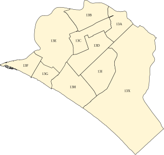 Mappa delle zone urbanistiche del Municipio Roma X