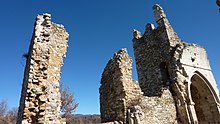 Ruines du château d'Ongles