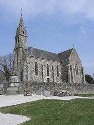 The church in Saint-Adrien