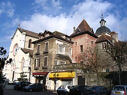 Skyline of Saint-Genix-sur-Guiers