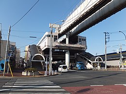 駅舎（2012年2月21日）