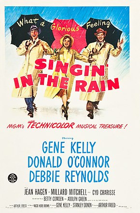 Description de l'image Singin' in the Rain (1952 poster).jpg.