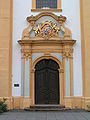 Collégiale baroque, portail