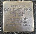 Stolperstein für Rosa Ranzenberg (Melchiorstraße 25)