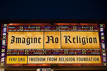 Sign of the Freedom from Religion Foundation, ...