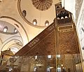 Wooden minbar of the Grand Mosque of Bursa
