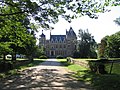 Vue extérieure - Château de Méridon - Chevreuse - France - Juillet 2005.