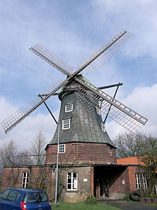 Windmolen Menke, Südlohn, 2009
