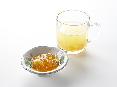 Teh Yuja lan yuja-cheong