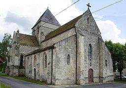 Le portail de l'église.