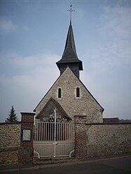 The church in Arnières-sur-Iton