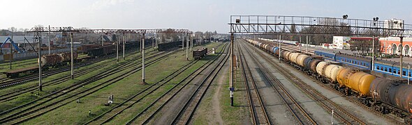 Gare de Tchernihiv en 2008.