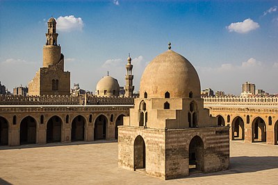 صورة لمسجد أحمد بن طولون / القاهرة