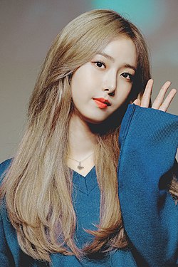 SinB posing for the camera in February 2020