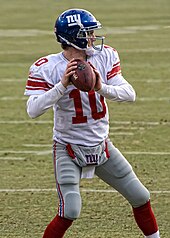 QB Eli Manning was named Super Bowl MVP 2012 Packers vs Giants - Eli Manning 3.jpg