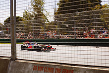 Photo de Jenson Button lors du Grand Prix d'Australie 2013