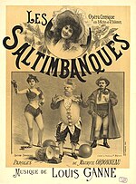 Vignette pour Les Saltimbanques (opéra-comique)