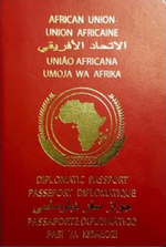 Bildeto por Pasporto de Afrika Unio