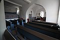 Gesamtsansicht des Innenraums der Burgkapelle Nordeck