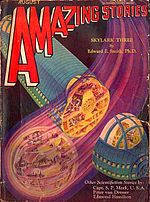 Amazing Stories cover image for August 1930