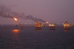 Нефтедобыча на шельфе в Вунгтау
