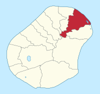 Anabari ringkonna asukoht Nauru kaardil