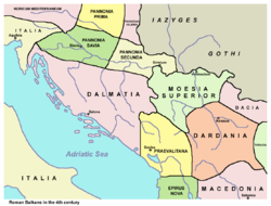 Панония Савия през 4 век