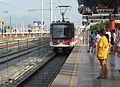 Arrivo del Treno a Talleres Station