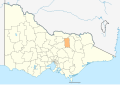 Map of the Rural City of Benalla