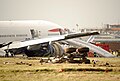 British Airways flight lands short of runway at London Heathrow Airport