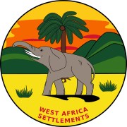Insignia del África Occidental Británica (1870-1888)