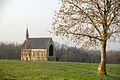 La chapelle Saint-Clair dans son environnement.